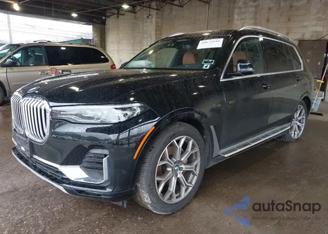 2022 BMW X7 xDrive40I из США, поврежденный, VIN 5UXCW2C06N9M41331